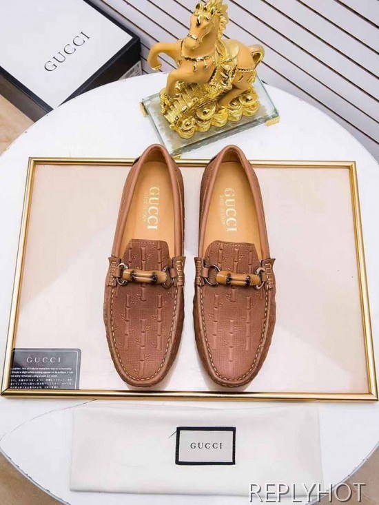 Gucci 2020 Mens Leather Loafer