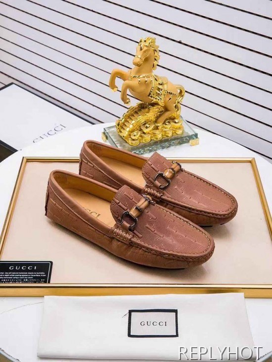 Gucci 2020 Mens Leather Loafer