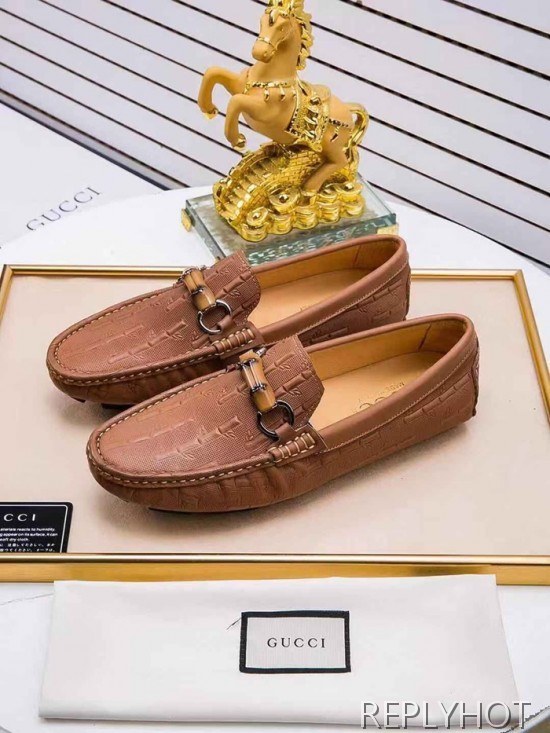 Gucci 2020 Mens Leather Loafer