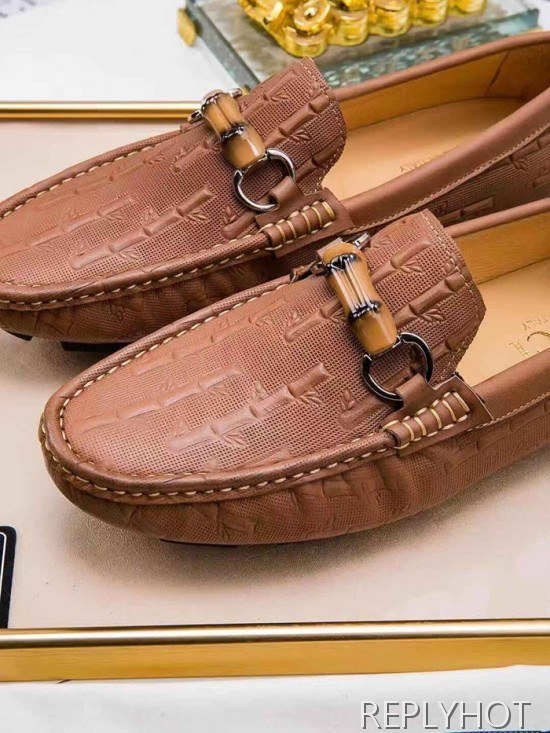 Gucci 2020 Mens Leather Loafer