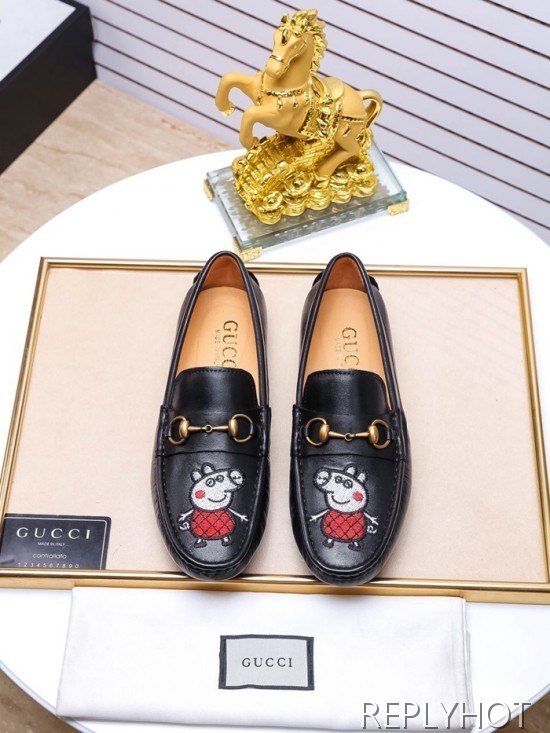 Gucci 2020 Mens Leather Loafer