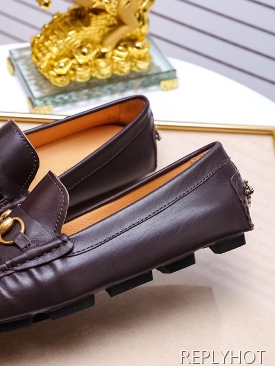 Gucci 2020 Mens Leather Loafer