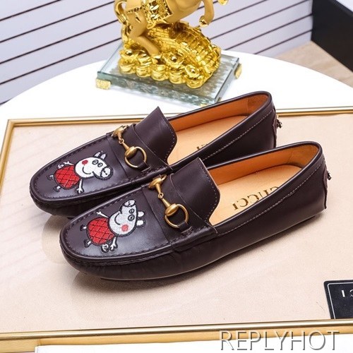 Gucci 2020 Mens Leather Loafer