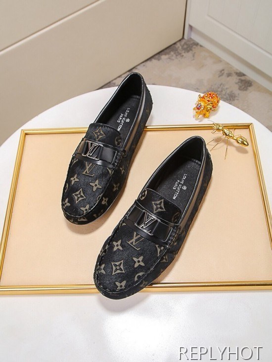 Louis Vuitton 2020 Mens Horse Fur Loafer