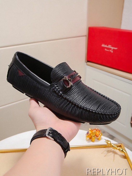 Ferragamo  2020 Mens Leather Loafer