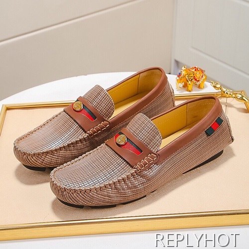 Gucci 2020 Mens Leather Loafer