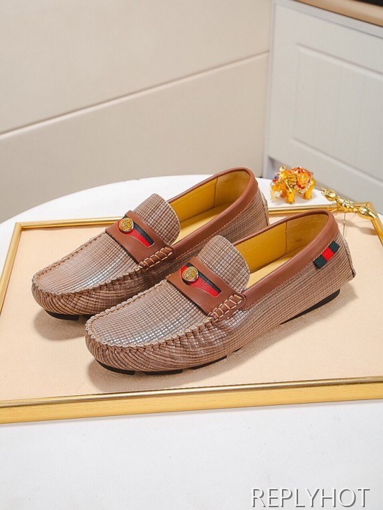 Gucci 2020 Mens Leather Loafer
