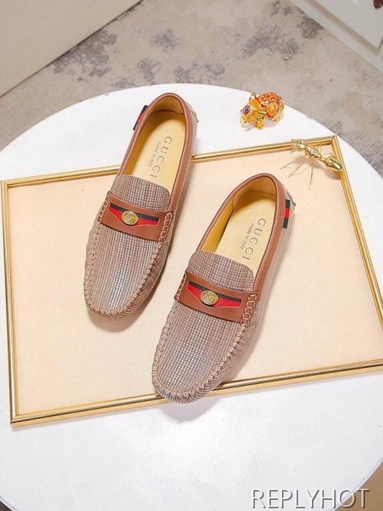 Gucci 2020 Mens Leather Loafer