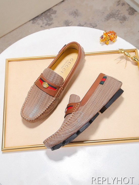 Gucci 2020 Mens Leather Loafer