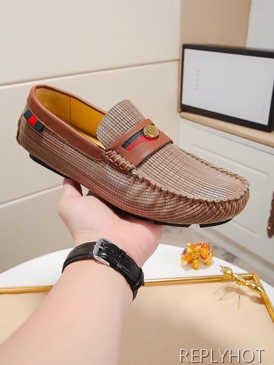 Gucci 2020 Mens Leather Loafer