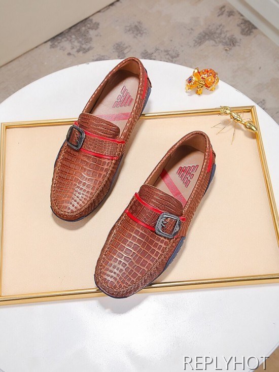 Armani 2020 Mens Leather Loafer