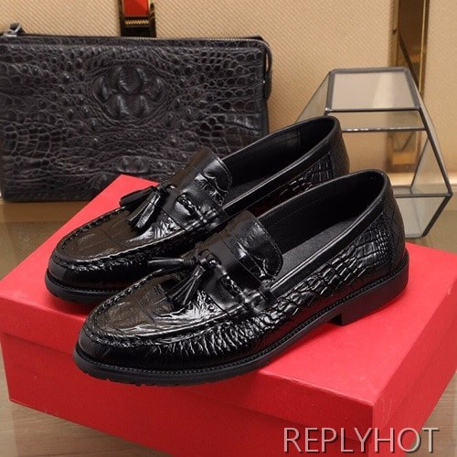 Ferragamo  2020 Mens Leather Loafer