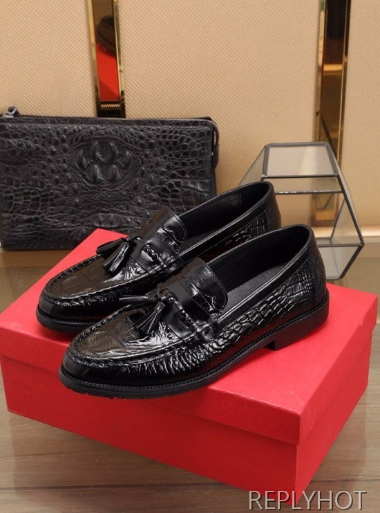 Ferragamo  2020 Mens Leather Loafer