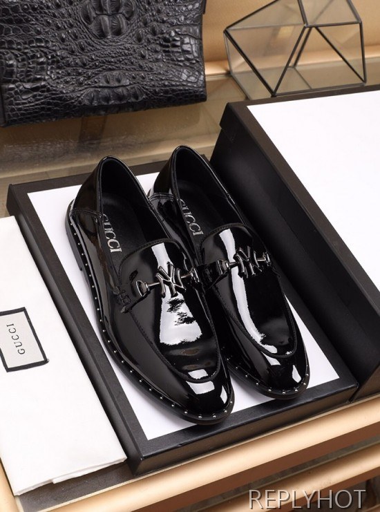 Gucci 2020 Mens Leather Loafer