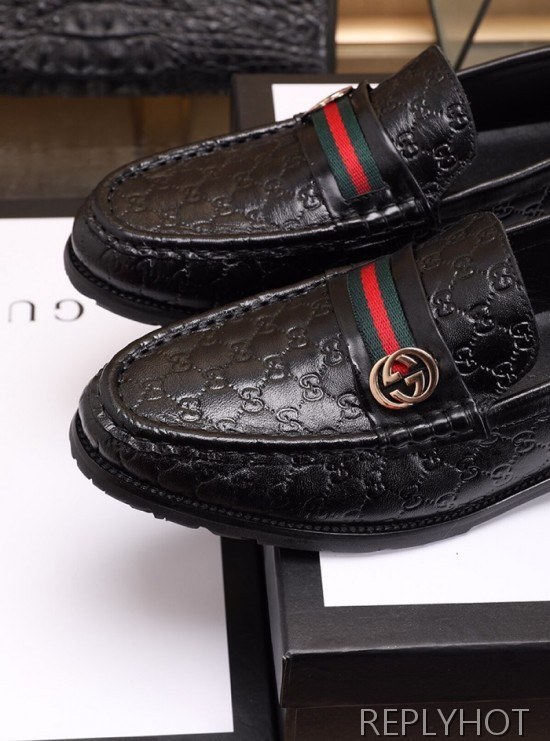 Gucci 2020 Mens Leather Loafer