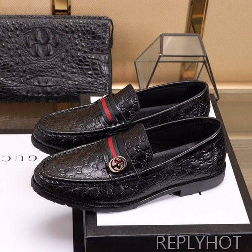 Gucci 2020 Mens Leather Loafer