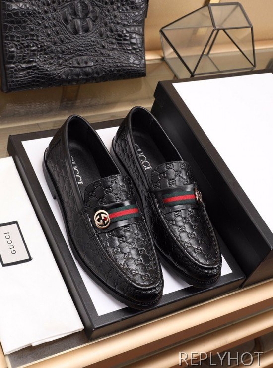 Gucci 2020 Mens Leather Loafer