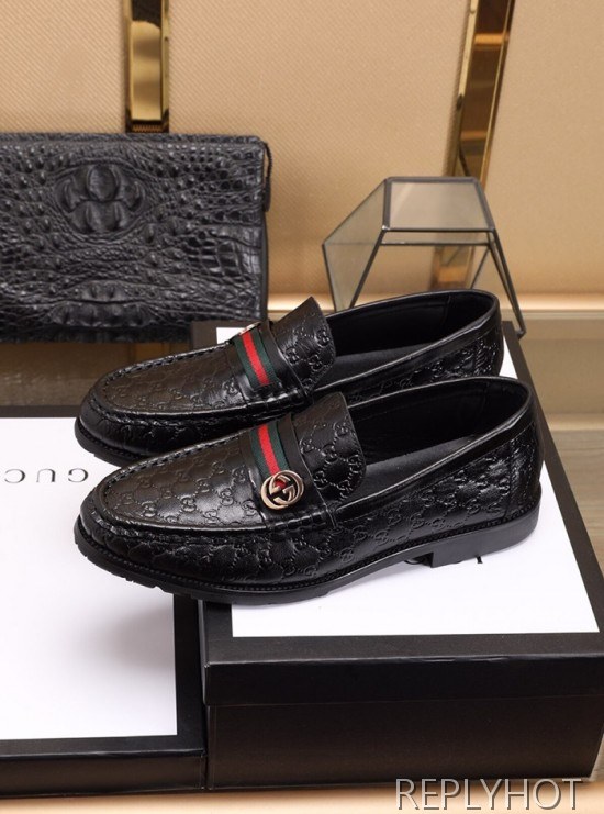 Gucci 2020 Mens Leather Loafer