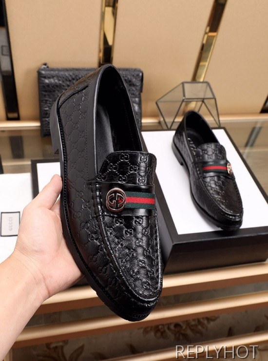 Gucci 2020 Mens Leather Loafer