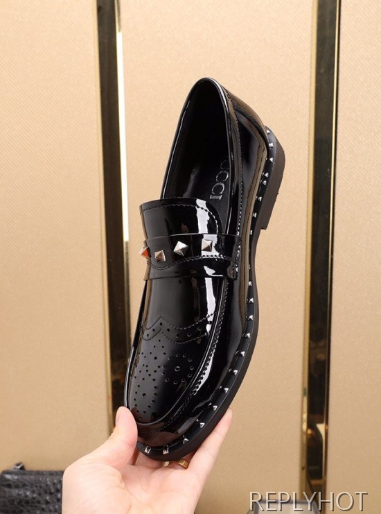 Gucci 2020 Mens Leather Loafer
