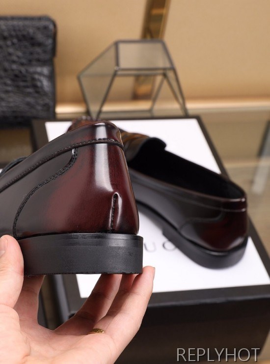 Gucci 2020 Mens Leather Loafer