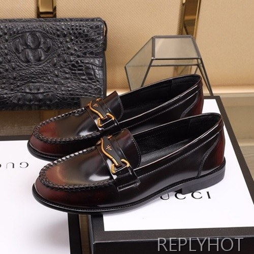 Gucci 2020 Mens Leather Loafer