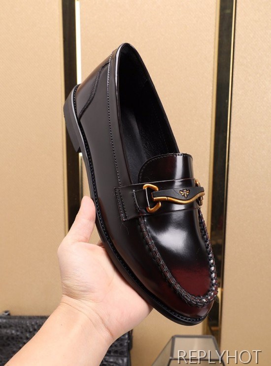 Gucci 2020 Mens Leather Loafer