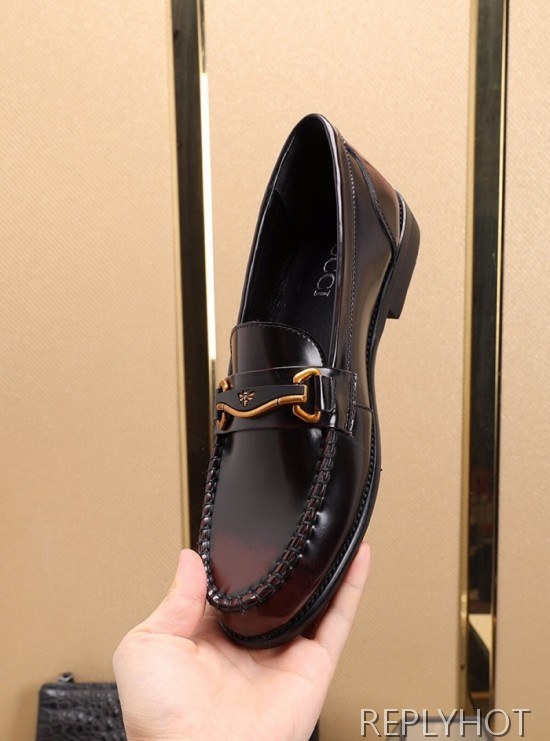 Gucci 2020 Mens Leather Loafer