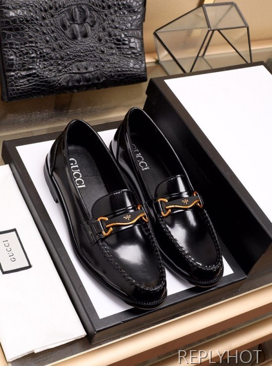 Gucci 2020 Mens Leather Loafer