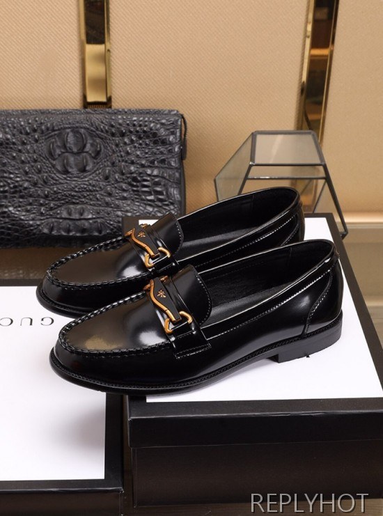 Gucci 2020 Mens Leather Loafer