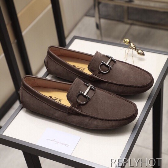 Ferragamo  2020 Mens Leather Loafer