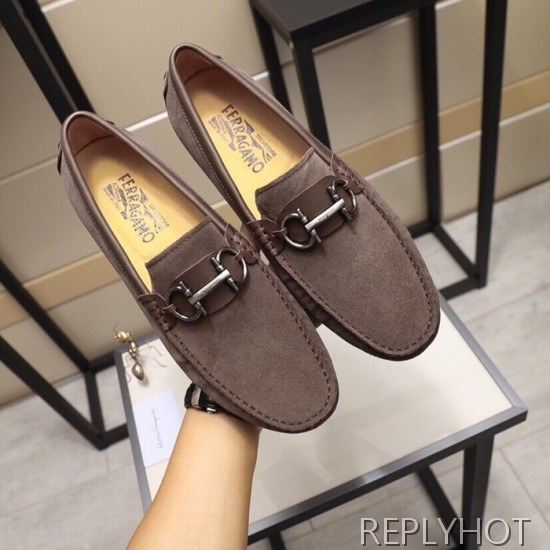 Ferragamo  2020 Mens Leather Loafer