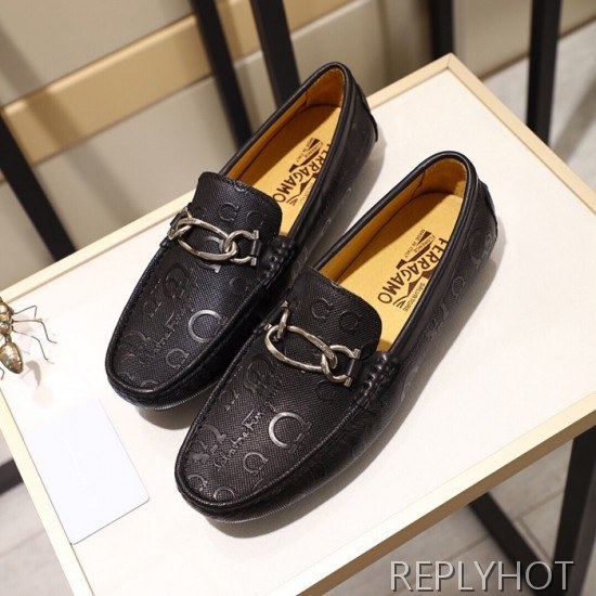 Ferragamo  2020 Mens Leather Loafer