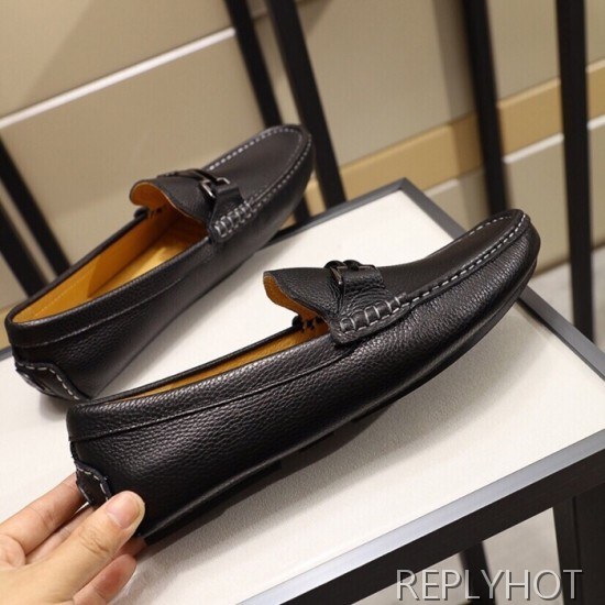 Hermes 2020 Mens Leather Loafer