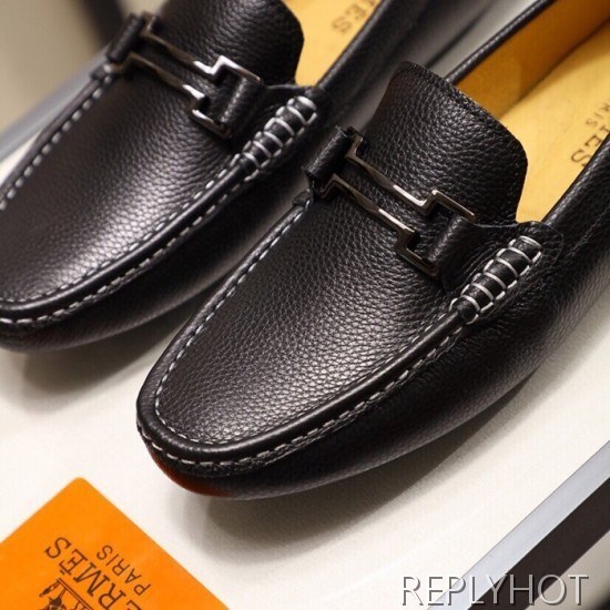 Hermes 2020 Mens Leather Loafer