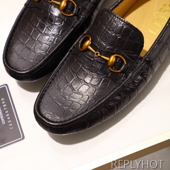 Gucci 2020 Mens Leather Loafer