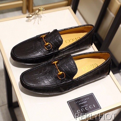 Gucci 2020 Mens Leather Loafer