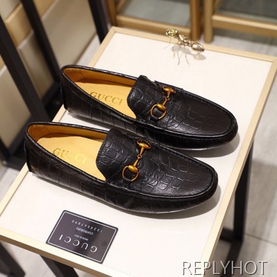 Gucci 2020 Mens Leather Loafer