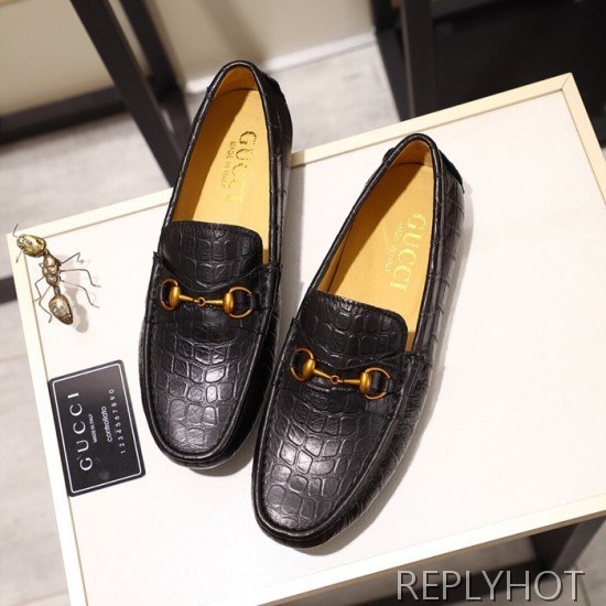 Gucci 2020 Mens Leather Loafer