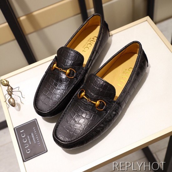 Gucci 2020 Mens Leather Loafer