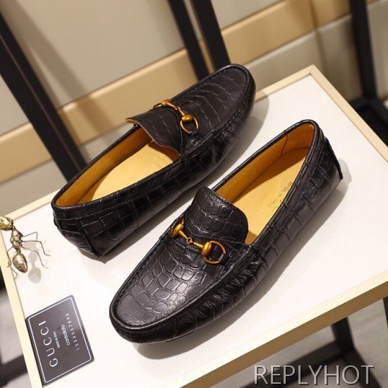 Gucci 2020 Mens Leather Loafer