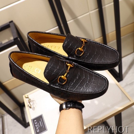 Gucci 2020 Mens Leather Loafer