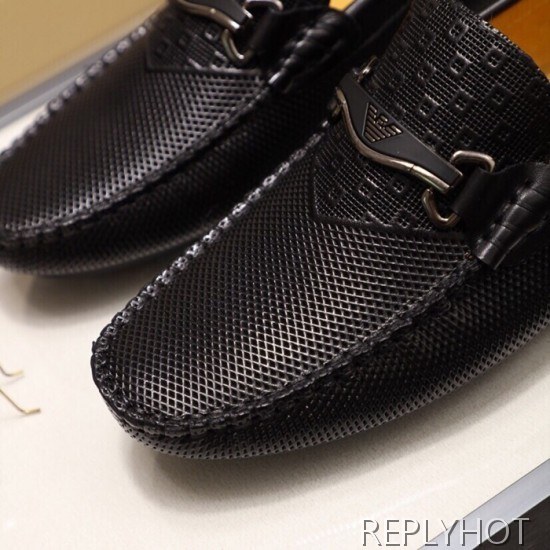 Armani 2020 Mens Leather Loafer
