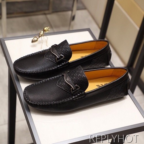 Armani 2020 Mens Leather Loafer
