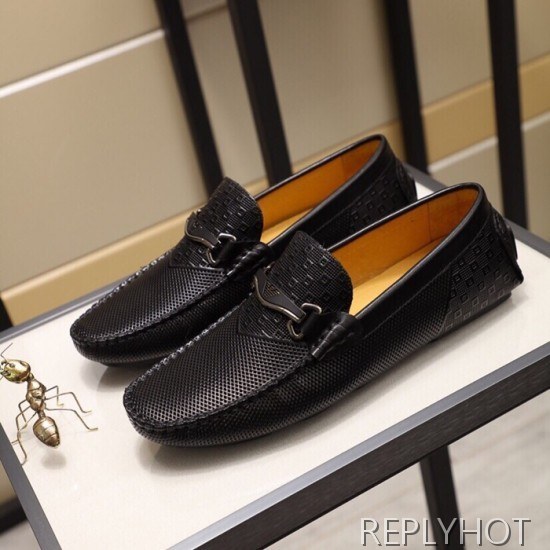 Armani 2020 Mens Leather Loafer