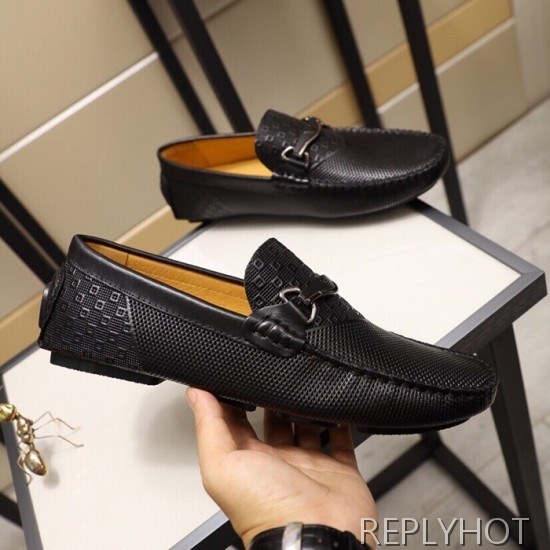 Armani 2020 Mens Leather Loafer