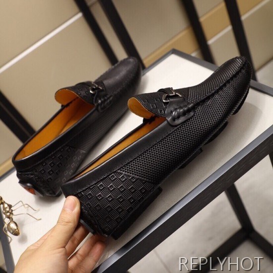 Armani 2020 Mens Leather Loafer