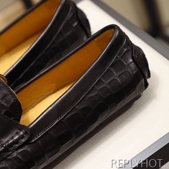 Armani 2020 Mens Leather Loafer