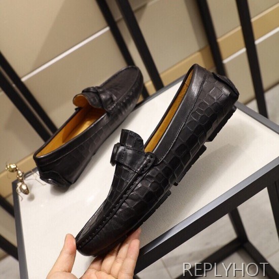 Armani 2020 Mens Leather Loafer