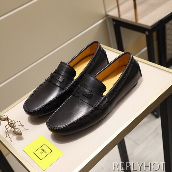 Fendi 2020 Mens Leather Loafer